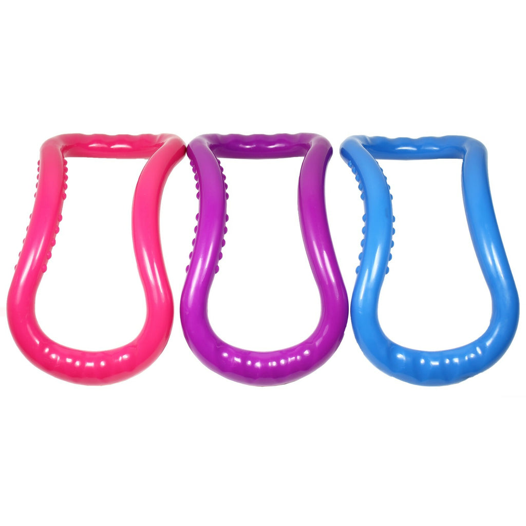 Yoga Circle Stretch Resistance Ring Pilates Bodybuilding Fitness Workout Tools