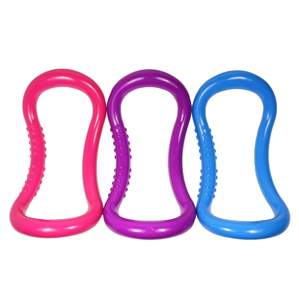 Yoga Circle Stretch Resistance Ring Pilates Bodybuilding Fitness Workout Tools
